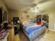 Bedroom showcasing a closet with mirrored doors, offering plenty of storage space and convenience at 3356 Hollow Ct, Lawrenceville, GA 30044