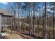 Backyard featuring mature trees at 583 Carl Sanders Dr, Acworth, GA 30101