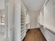 Walk in closet with custom shelves and storage solutions at 583 Carl Sanders Dr, Acworth, GA 30101