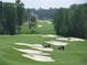 Well-maintained golf course featuring sand traps and pristine greens at 583 Carl Sanders Dr, Acworth, GA 30101