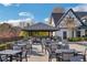 Inviting poolside patio area with ample seating and outdoor kitchen, great for entertaining at 583 Carl Sanders Dr, Acworth, GA 30101