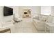 Cozy loft area with comfortable seating, a built-in desk, and a mounted TV at 1950 Buford Dam Rd # 105, Cumming, GA 30041