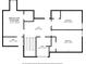 Second floor layout showing bedrooms, baths and a loft at 8007 Wishaw Ct, Winston, GA 30187