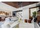 A spacious living room offering modern furniture, fireplace and open concept design at 1812 Hunters Gln, Marietta, GA 30062