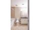 Bathroom featuring a bathtub with tile surround and modern fixtures at 10 Perimeter Summit Ne Blvd # 3204, Atlanta, GA 30319
