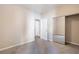 Neutral bedroom features carpeted flooring, closet and an entry door at 10 Perimeter Summit Ne Blvd # 3204, Atlanta, GA 30319