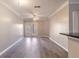 Spacious living area boasts a breakfast bar and doors to a balcony at 10 Perimeter Summit Ne Blvd # 3204, Atlanta, GA 30319