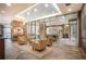 Luxurious lobby with stone floors and comfortable seating area at 2626 Peachtree Nw Rd # 1102, Atlanta, GA 30305