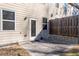Exterior view highlighting the property's patio and the adjacent backyard area at 5512 Cascade Sw Run, Atlanta, GA 30336