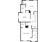 Second floor layout featuring three bedrooms, two baths, walk-in closets, and a laundry area at 807 Ambient Sw Way, Atlanta, GA 30331