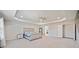 Spacious main bedroom featuring carpet floors, ceiling fan, and recessed lighting at 1118 Reddy Farm Rd, Grayson, GA 30017