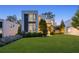 Modern home featuring large windows, a well-manicured lawn, and contemporary design at 1260 Brook Forest Ne Dr, Atlanta, GA 30324