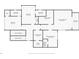 Second floor plan featuring a primary bedroom with balcony, laundry room, and additional bedrooms and bathrooms at 1260 Brook Forest Ne Dr, Atlanta, GA 30324