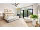 Main bedroom with large windows and a private balcony, perfect for relaxation at 1260 Brook Forest Ne Dr, Atlanta, GA 30324