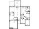 Layout of the home, showcasing multiple bedrooms and an open kitchen at 700 Park Place Way, Social Circle, GA 30025