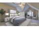 Charming secondary bedroom with a vaulted ceiling, plenty of light and decorative plants at 1225 Sand Knoll Sw Run, Lilburn, GA 30047
