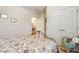 Cozy bedroom with a bed, sitting chair and closet at 1350 Bluestone Dr, Cumming, GA 30041
