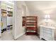 Organized walk-in closet featuring shelving units and ample storage space at 4010 Tamarack Nw Dr, Kennesaw, GA 30152