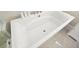 Modern bathtub with elegant fixtures, perfect for relaxation with a clean, minimalist design and calming atmosphere at 720 Tannery Cmn, Alpharetta, GA 30009