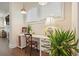 Bright office nook with built-in desk, natural light, and modern decor at 720 Tannery Cmn, Alpharetta, GA 30009