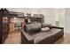 Comfortable living area featuring bunk beds with integrated desks, creating a versatile and stylish space at 720 Tannery Cmn, Alpharetta, GA 30009