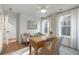 Bright office space featuring a wooden desk and stylish decor at 120 Pinecone Pkwy, Alpharetta, GA 30022