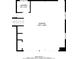 Floorplan layout featuring garage, laundry room, and stair access, totaling 1428 square feet at 3585 Ale Cir, Atlanta, GA 30344