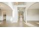 Bright foyer features hardwood floors, neutral walls, soaring ceilings, an open floor plan, and recessed lighting at 4074 Gold Mill Rdg, Canton, GA 30114