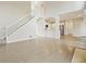 Spacious open-plan living room features high ceilings and hardwood floors at 4074 Gold Mill Rdg, Canton, GA 30114