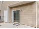 Cozy back patio featuring a sliding glass door at 1732 Broad River Rd, Atlanta, GA 30349