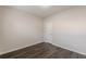 Neutral bedroom showcasing the hardwood floors at 1732 Broad River Rd, Atlanta, GA 30349