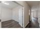 Neutral bedroom showcasing the hardwood floors at 1732 Broad River Rd, Atlanta, GA 30349