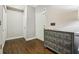 Inviting entryway featuring hardwood floors, soft gray paint, and a white front door at 3777 Peachtree Ne Rd # 911, Atlanta, GA 30319