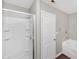 Bathroom features a glass enclosed shower and a stand alone tub at 745 Crestwell Sw Cir, Atlanta, GA 30331