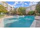 A serene swimming pool area with lounge chairs and shade at 10 Perimeter Summit Ne Blvd # 4312, Atlanta, GA 30319