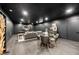 Finished basement with modern decor, lighting, and floors at 198 Johnson Ferry Nw Rd, Atlanta, GA 30328