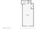 Second floor layout of the guest house includes a bedroom, bathroom, and closet at 8710 Little Mill Rd, Cumming, GA 30041