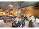 Spacious living room features a pool table and lots of natural light at 8710 Little Mill Rd, Cumming, GA 30041