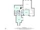 Second level floor plan highlighting multiple bedrooms with walk-in closets and attached bathrooms at 1227 Castle Point Sw Ct, Conyers, GA 30094