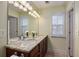 Bathroom with double sinks, a large mirror, and plenty of vanity space at 2316 Limehurst Ne Dr, Atlanta, GA 30319