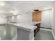 Unfinished basement with potential wet bar and lighting at 624 Longbow Ct, Stone Mountain, GA 30087