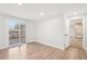 Bright bedroom with a sliding glass door and a closet at 3080 Hamilton Rd, Decatur, GA 30032