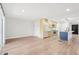 A sunlit kitchen featuring a large kitchen island and stainless steel appliances at 3080 Hamilton Rd, Decatur, GA 30032