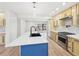 Bright kitchen features a large kitchen island and stainless steel appliances at 3080 Hamilton Rd, Decatur, GA 30032