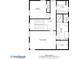 Detailed floorplan showing layout of a 1713 square foot home at 1986 Memorial Se Dr, Atlanta, GA 30317