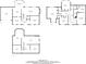 Floor plans displaying the layout of the home's three floors including the kitchen, bedrooms and garage at 4570 Thicket Trl, Snellville, GA 30039