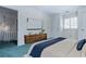 Comfortable bedroom with modern decor, plush bed, and plenty of natural light at 2 Westchester Sq, Decatur, GA 30030