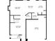 An open-concept floorplan showcases a great layout including living room, kitchen, dining, and garage at 1399 Dukes Creek Nw Dr, Kennesaw, GA 30152