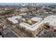 Aerial view of a neighborhood with buildings and skyscrapers on the horizon at 898 Oak Sw St # 1306, Atlanta, GA 30310