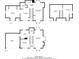 All floor plans showing layout of three levels including dimensions of rooms, bathrooms, and garage at 6112 Shadow Rock Ln, Lithonia, GA 30058